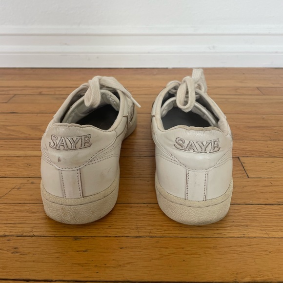 Saye Modelo ‘89 Leather White Sneakers - Picture 5 of 5